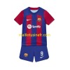 Maillot de Foot FC Barcelone Robert Lewandowski 9 Domicile 2023-24 - Enfant